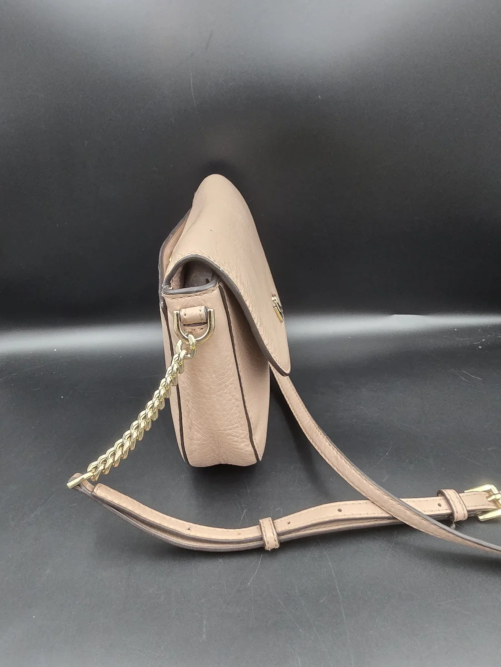 Michael Kors Blush Leather Crossbody Bag